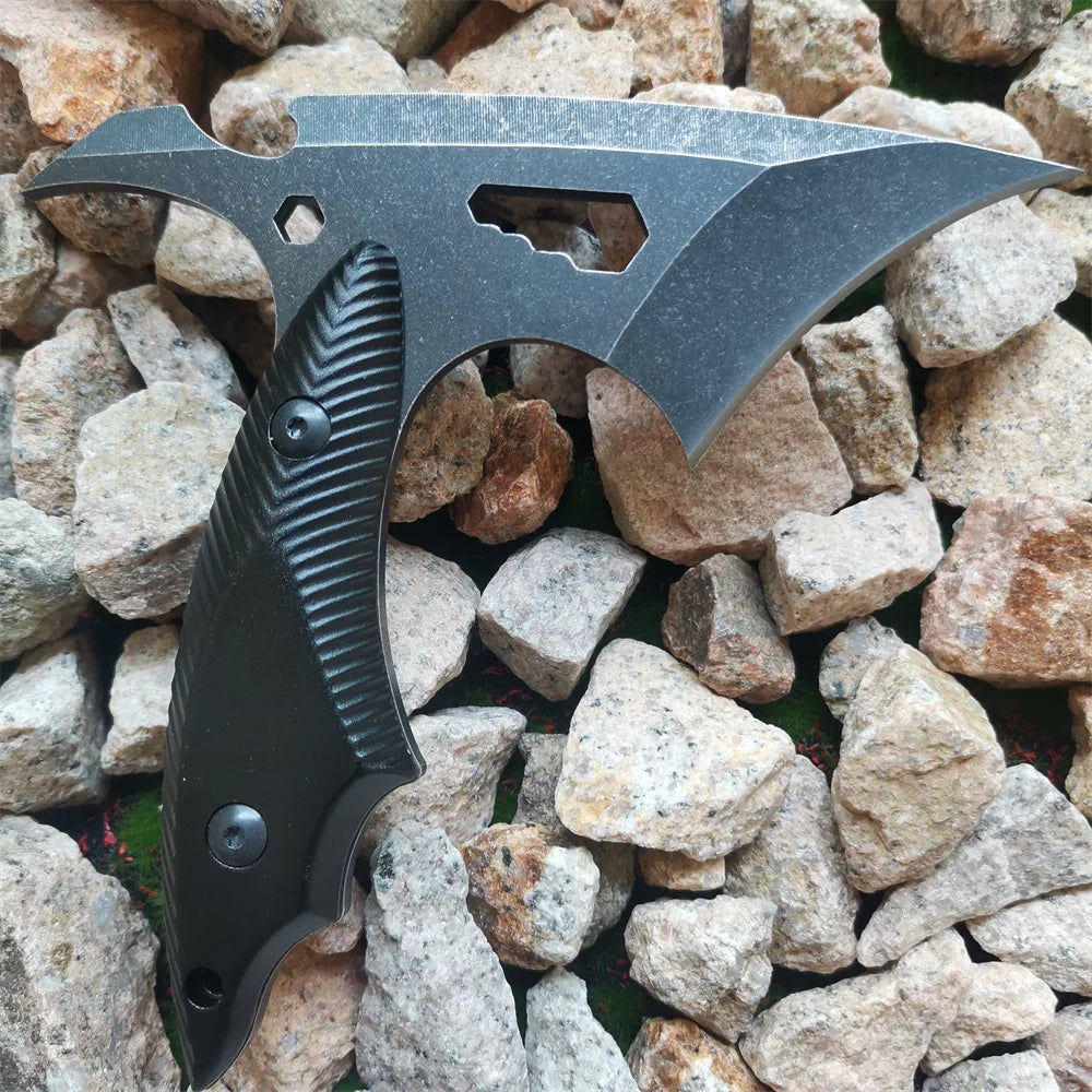 Outdoor Multifunction Tactical Axe - Compact Tomahawk for Hunting, Camping, and Survival - Versatile Hand Tool and Hatchet Axe