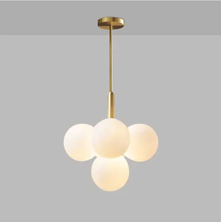 modern luxury glass chandelier lighting living room decor dining table pendant lights Indoor Restaurant Apartment hanging lamp