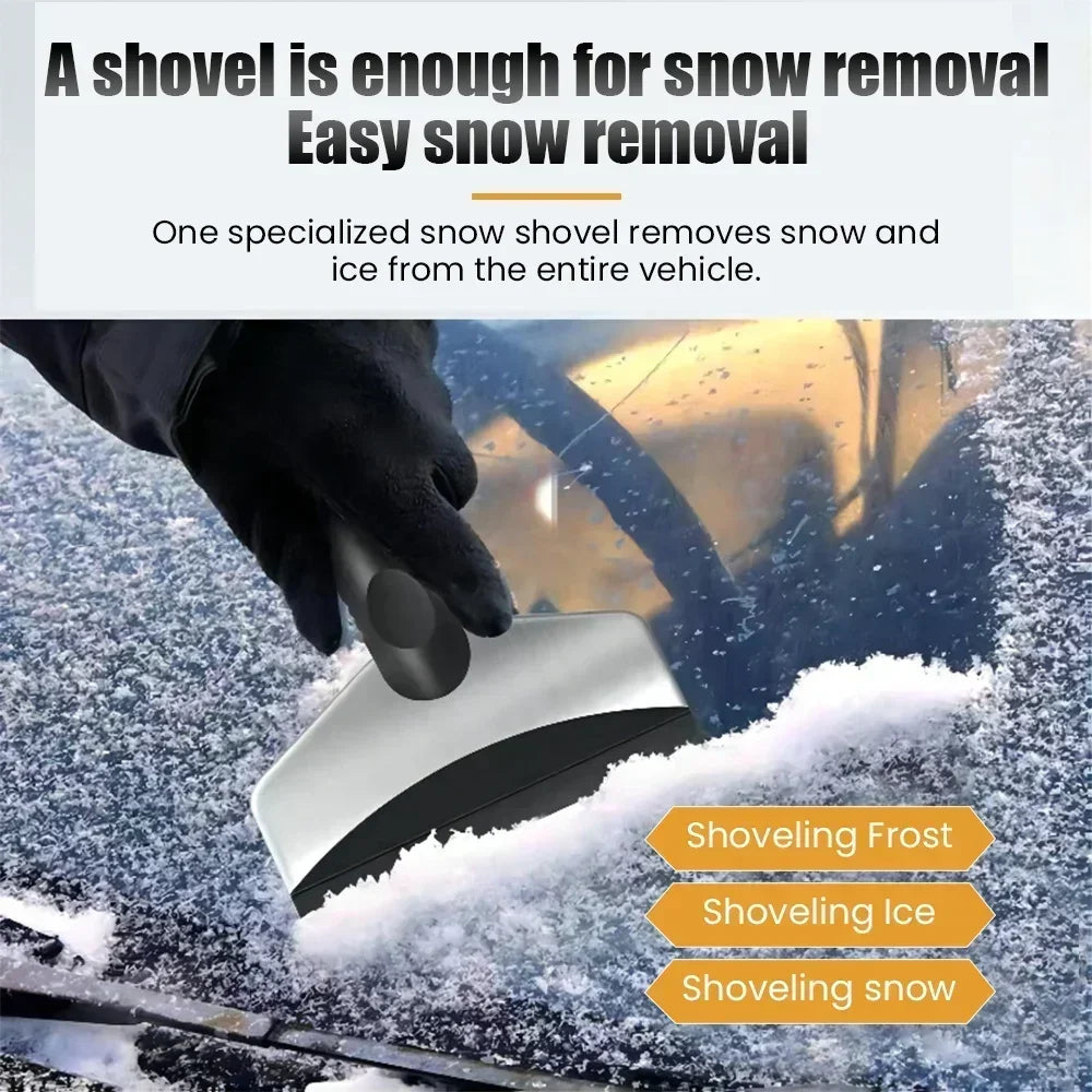 Snow Removal Scraper Dismantling Car Windshield for All Auto Parts Durable Car Snow Shovel Ice Shovel Window Cleaning Tool