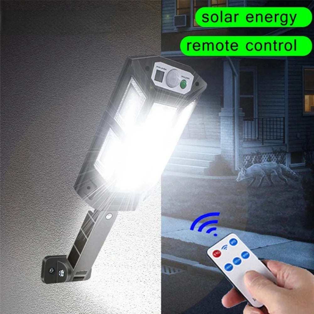 Solar 43 LED Lights Outdoor Solar Lamp Of Motion Sensor 4 Mode Waterproof IP65 Solar Garden Light Street Yard Lantern