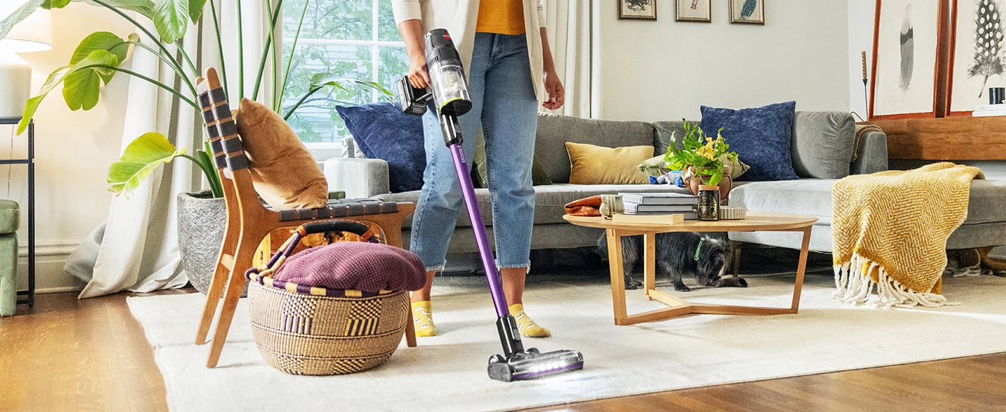 CleanView XR Pet 300w Lightweight Cordless Vacuum w/ Removable Battery, 40-min runtime, Deep-Cleaning Furbrush & Tangle-Free Bru