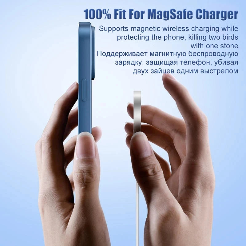 Original Liquid Silicone For Magsafe Case For iPhone 16 15 14 13 12 11 Pro Max Plus Cases Magnetic Wireless Charging Phone Cover