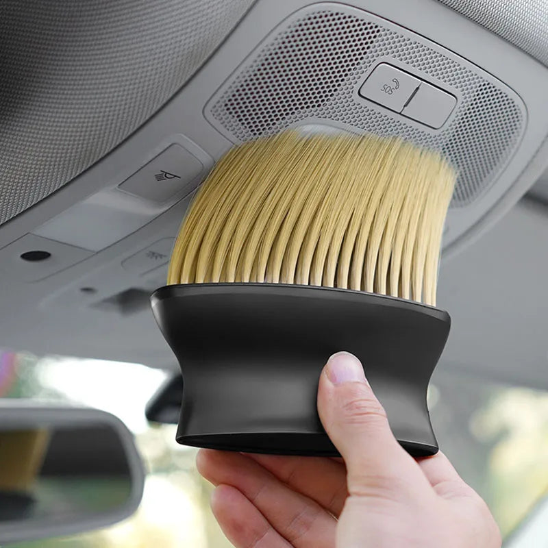 Car Cleaning Soft Brush Dashboard Air Outlet Detailing Sweeping Dust Tools For MG HS 2022 ZST ZS MG3 MG5 MG6 MG7 GT GS Hector ZX