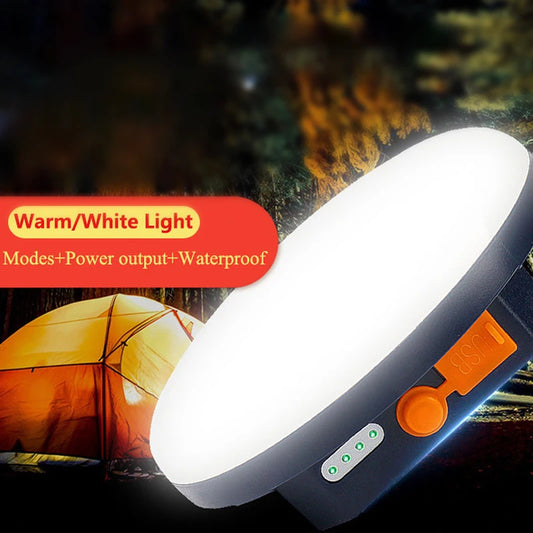 MOSLIGHTING 9900mAh Rechargeable Powerful Light Camping Lantern with Magnet Strong Light Portable Flashlight Tent Lamp Work LED