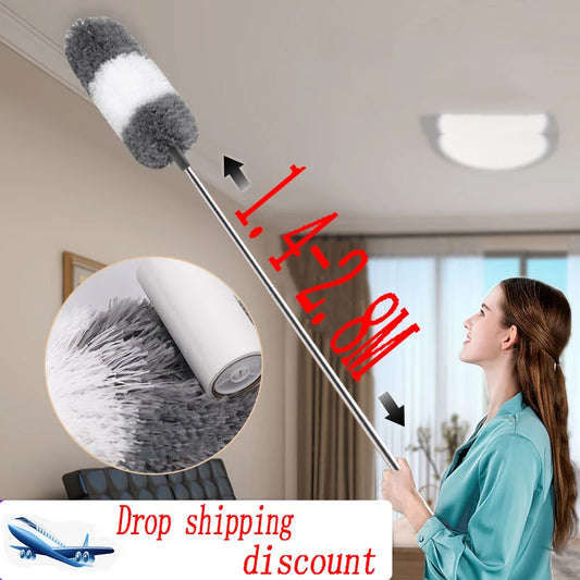 Duster Brush Microfiber Duster Extendable Gap Dust Tools Retractable Car Furniture Gap Cleaning Brush Household Cleaning Tools