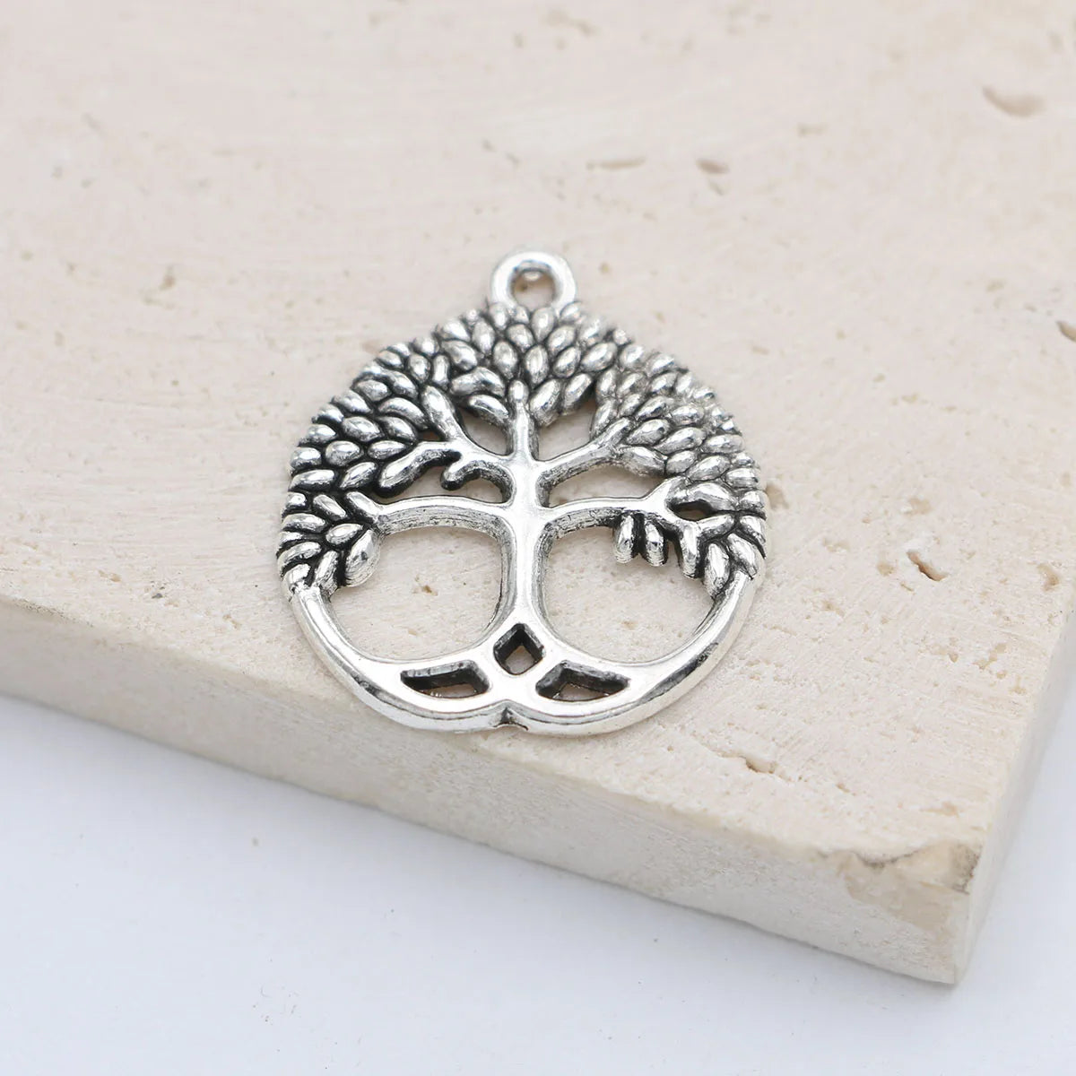 10Pcs Antique Silver Plated Mix Tree of Life Charms Pendant for Jewelry Making Earrings Bracelet Necklace Accessories DIY Craft