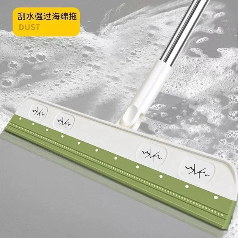 Magic Silicone Broom Lengthen Floor Cleaning Squeegee Pet Hair Dust Brooms Bathroom Floor Wiper Household Multifu Cleaning Tools