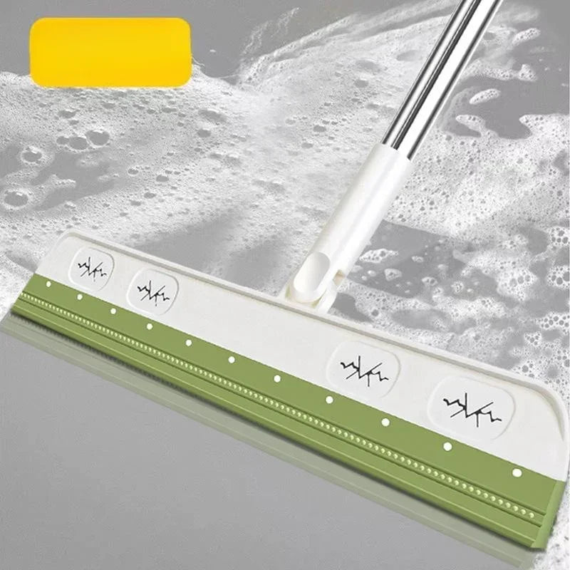 Magic Silicone Broom Lengthen Floor Cleaning Squeegee Pet Hair Dust Brooms Bathroom Floor Wiper Household Multifu Cleaning Tools