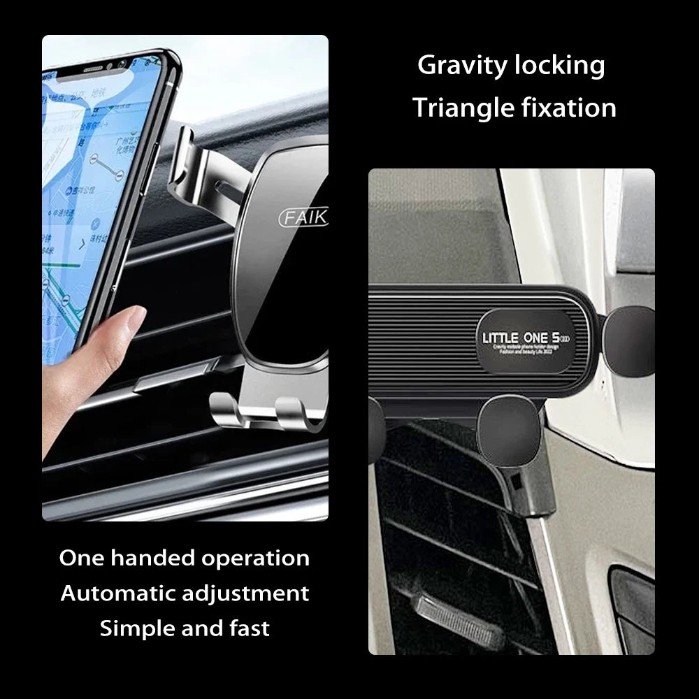 Car Mobile Cell Stand for Mercedes-Benz CLA 200 180 C117 2016~2019 2018 Air Vent Clip Phone Bracket Gravity Holder Accessories