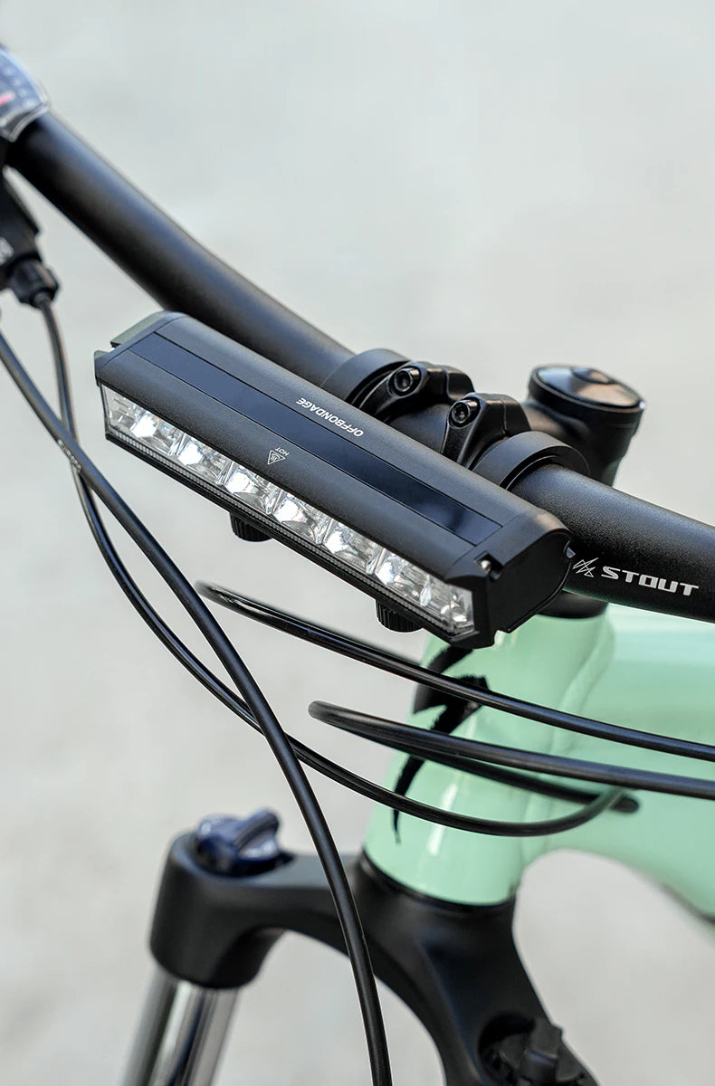 OFFBONDAGE Bicycle Light Front Bike Light 8000mAh Waterproof Flashlight USB Charging MTB Road Cycling Lamp Accessories