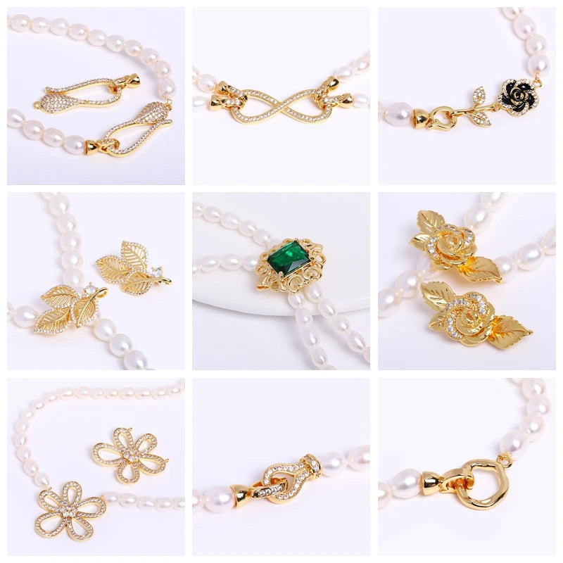 18K Gold Plated Brass Mini Tree Leaf Leaves Charms Pendants,For Earrings Necklace Jewelry Making DIY Handmade Crafts Wholesale