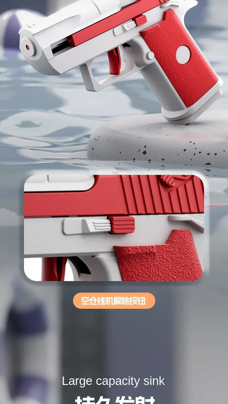 Hot Sale Desert Eagle hair hand joint hair water pistol summer boy water beach water pistol toy