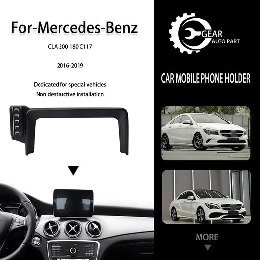 Car Mobile Cell Stand for Mercedes-Benz CLA 200 180 C117 2016~2019 2018 Air Vent Clip Phone Bracket Gravity Holder Accessories