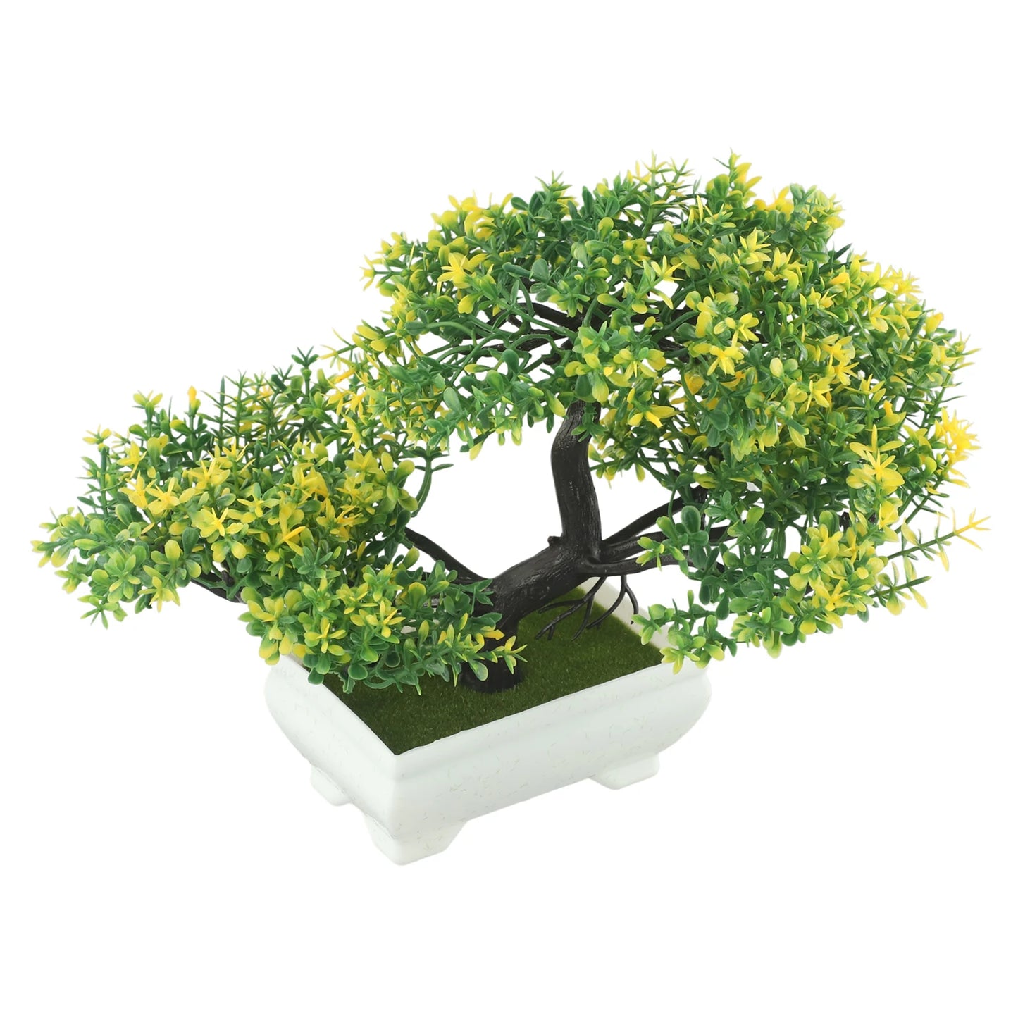 Fake Plant Flowers Potted Ornaments Artificial Plants Bonsai Small Tree Pot For Home Festival Wedding Decoration Accessories