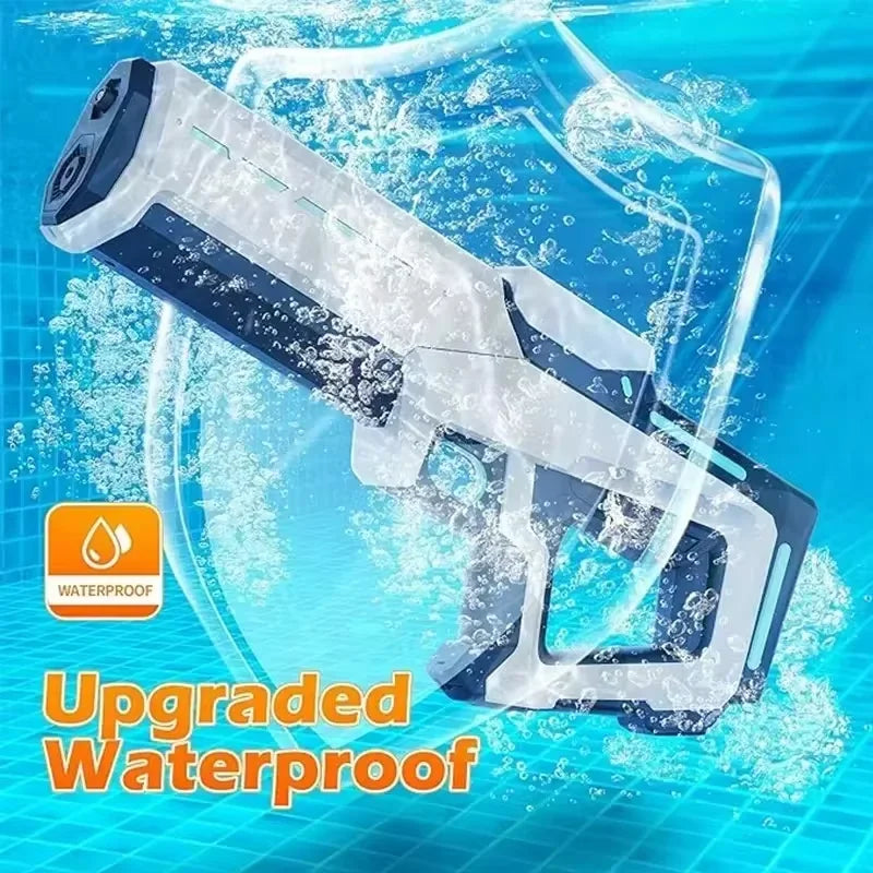 Electric continuous water gun for children's toys, automatic water absorption, strong water spray, high-pressure water spray gun