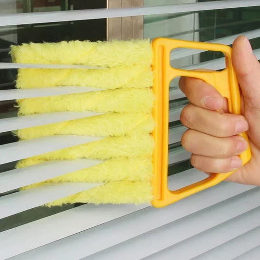 Window Kitchen Cleaning Brush Microfiber Air Conditioner Cleaning Duster Cleaner Wash Venetian Blind Blade Cleaning Cloth Tool