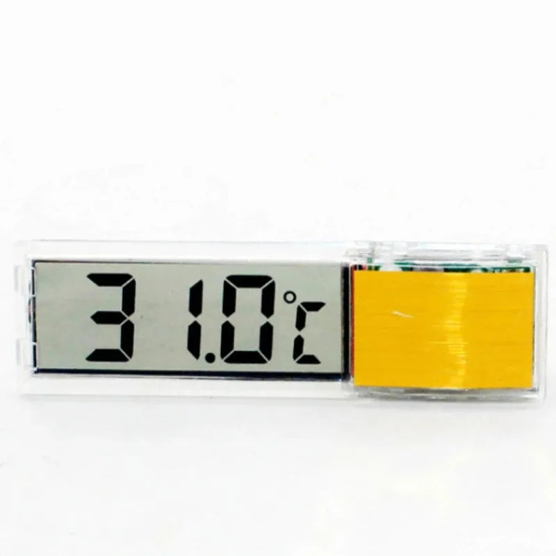 1pcs Aquarium Thermometer Electronic LCD Digital Fish Tank Temperature Measurement Fish Tank Temp Meter Aquarium Accessories