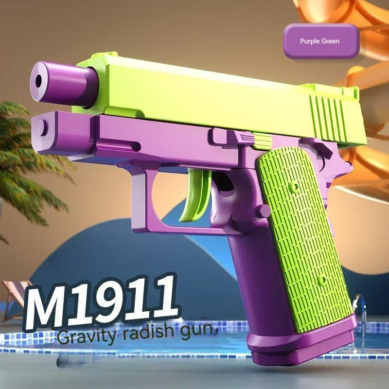 M1911 Desert Eagle Toy Gun Model Cannot Shoot Model Pistol  Empty Clip Bolt Lock 3D Printing Fidget Toy for Boys Decompression