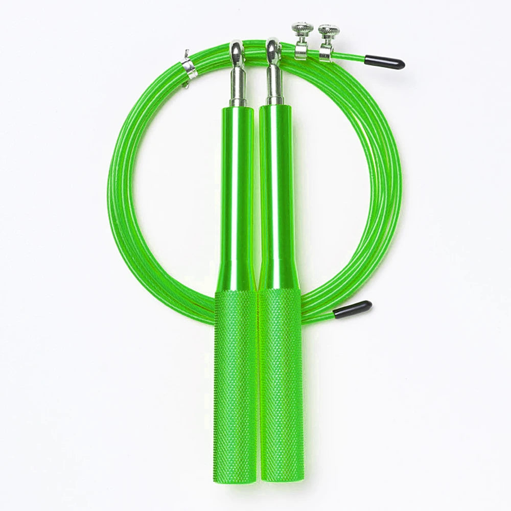 Crossfit Jump Rope Professional Speed Steel Wire Skipping Rope Fitness Workout Training Equipement MMA Boxing Home Exercise