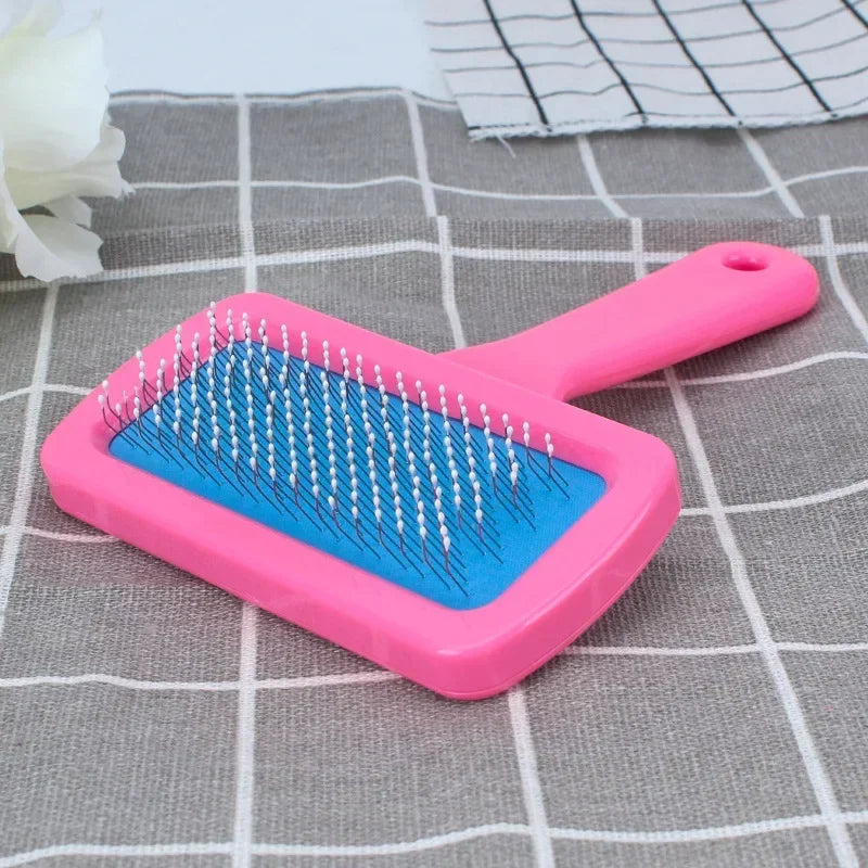 Pet Needle Comb Portable Hairs Grooming And Care Cat Brushes Guinea Pig Rabbit Supplies Dog Hair Cleaning Accessories