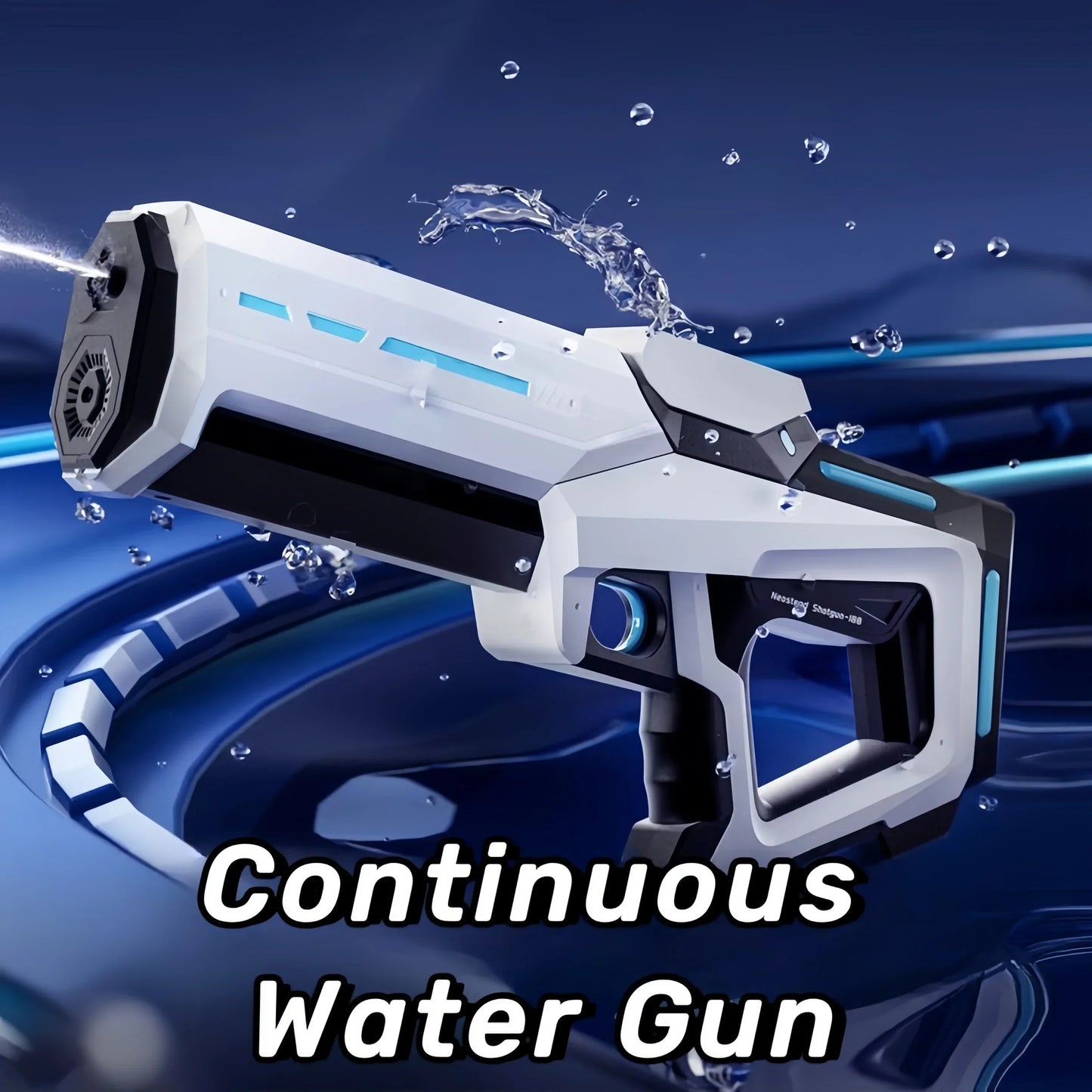 Electric continuous water gun for children's toys, automatic water absorption, strong water spray, high-pressure water spray gun