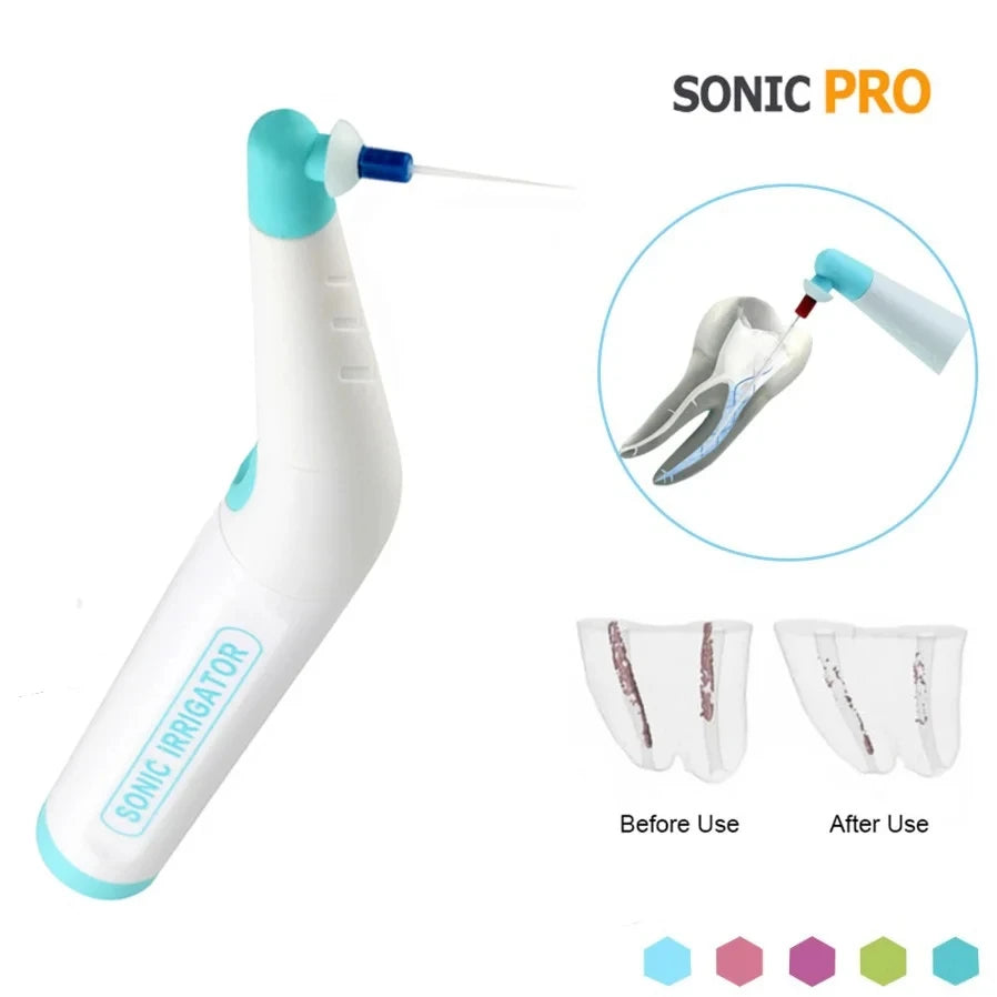 Root Canal Sonic Irrigator Activator With 120 Pcs tips Endo Files For Endodontic Cleaning And Irrigating new Dentistry Equipment