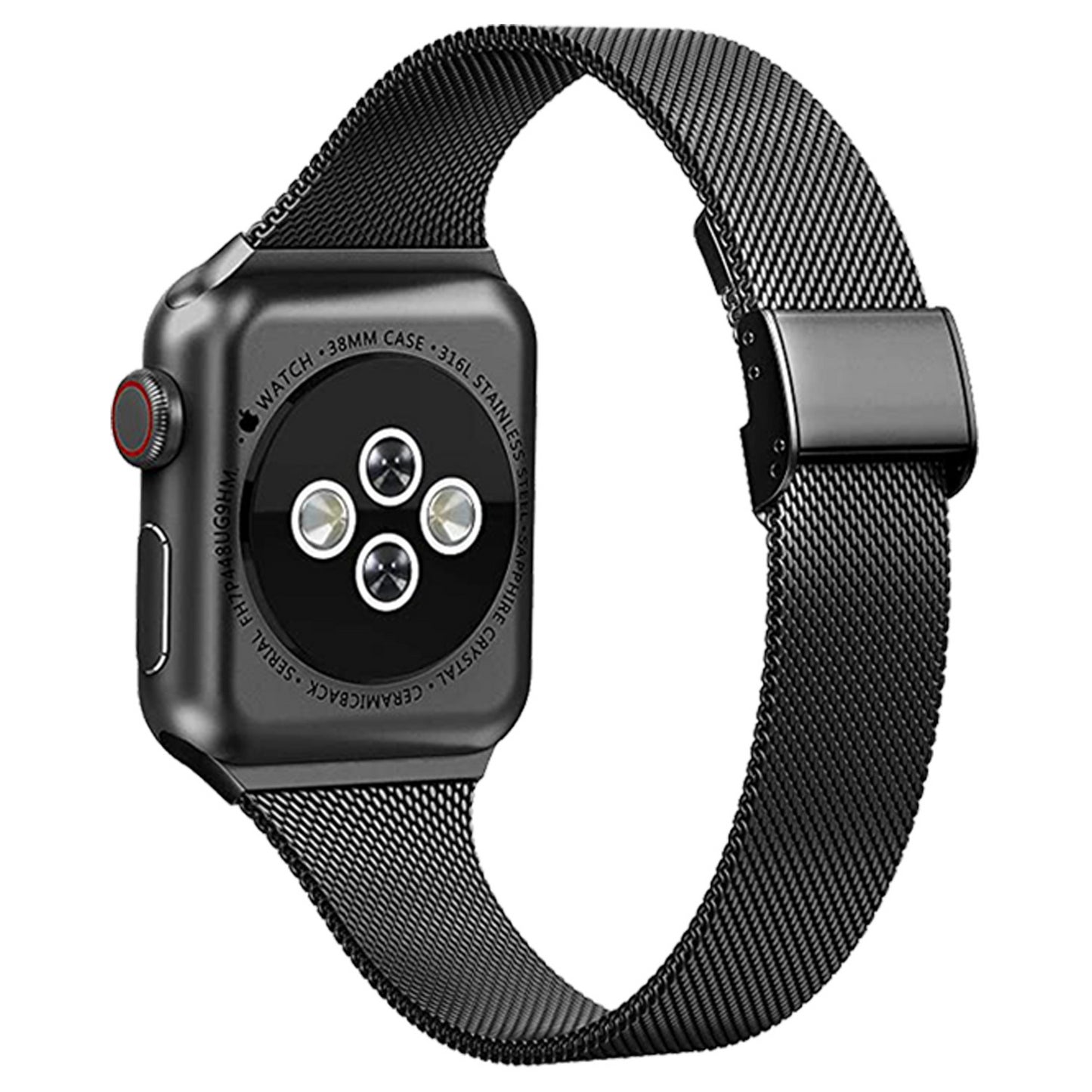 Silm Milanese Strap for Apple Watch Band 10 9 8 7 46mm 45mm 41mm Ultra 49mm Metal Bracelet for 6 5 4 SE 44mm 40mm 3 42mm Correa