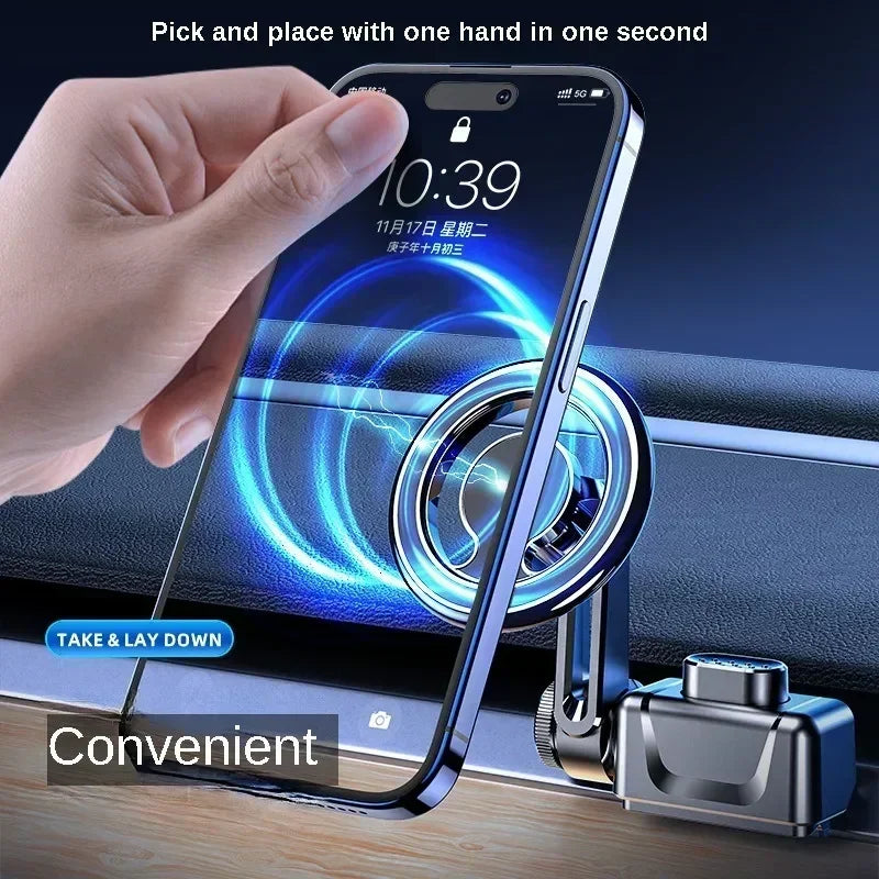 Model 3 / Y Magsafe Car Cell Phone Holder, Car Air Vent Cellphone Mount Auto Stand Clip Cradles, Tesla Interior Accessories