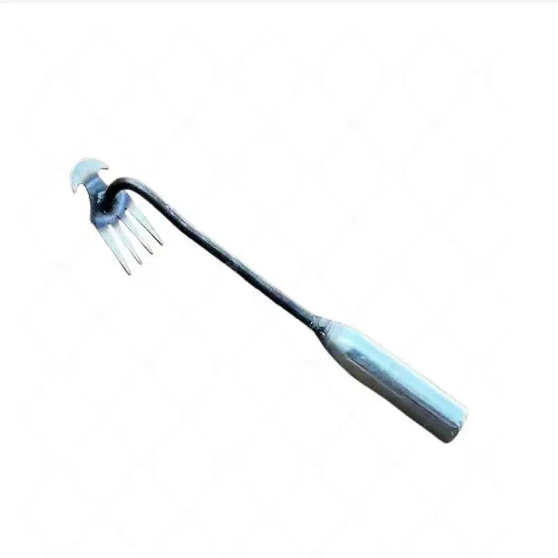 Hoe Weeding Artifact, Uprooting and Weeding Tools, Gardening Hoeing Rake, Manganese Steel Farm Tool, Small Hoe, Loosening Soil a