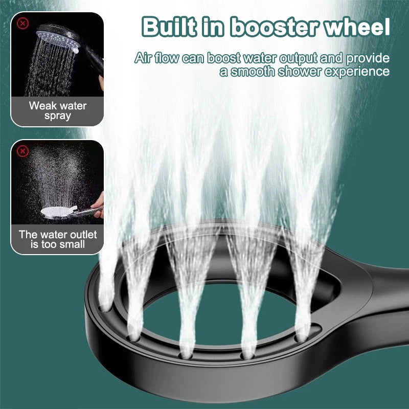 Xiaomi MIJIA High Pressure Handheld Shower Head Powerful Shower Spray Sets Home Spa Bathroom Rain Shower Bathroom Accessories