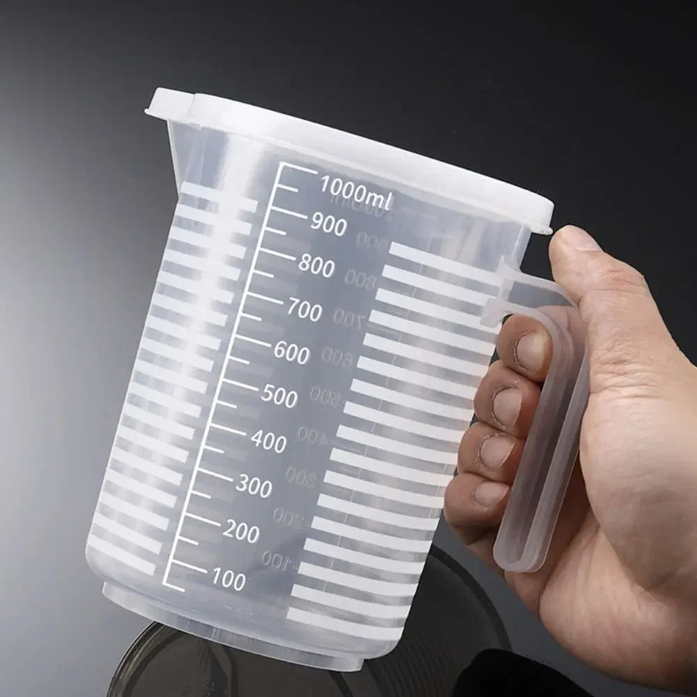 100-5000ml Thickened Plastic Measuring Cup with Scale Food Grade Measuring Cup Experimental Measuring Cup Beaker Plastic Cup