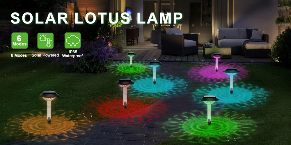 Solar Pathway Lights Outdoor Solar Pathway Garden Lamp Waterproof Landscape Lights Walkway Driveway Lawn Patio Garden Decor