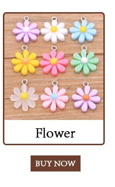 10Pcs 10X20MM 6 Color Colored Cotton Candy Earring Charms Diy Findings Kawaii 3D Keychain Bracelets Pendant For Jewelry Making