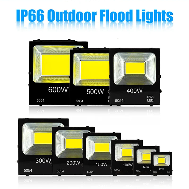 MOSLIGHTING LED Outdoor Wall Lamp 30W 50W 100W 150W 200W Floodlight High Power LED Outdoor Waterproof Spotlight Garden Lightings