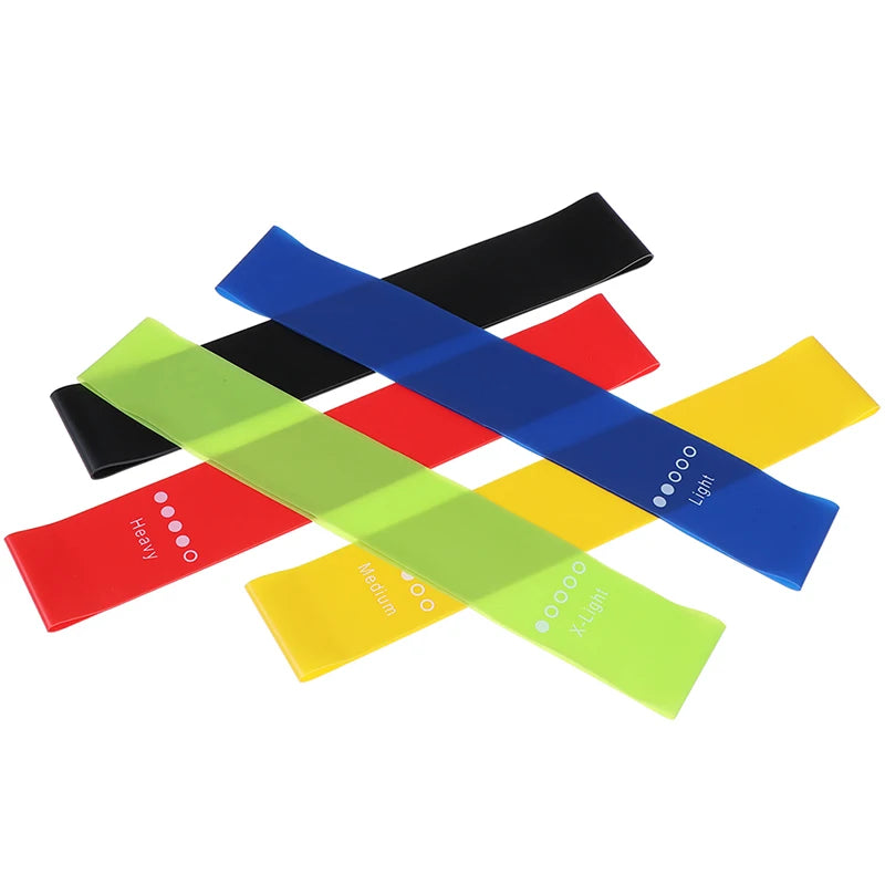 Crossfit Workout Resistance Bands Fitness Elastic Rubber Bands Training Workout Mini Bands Home Gym Home Yoga Strength Equipment