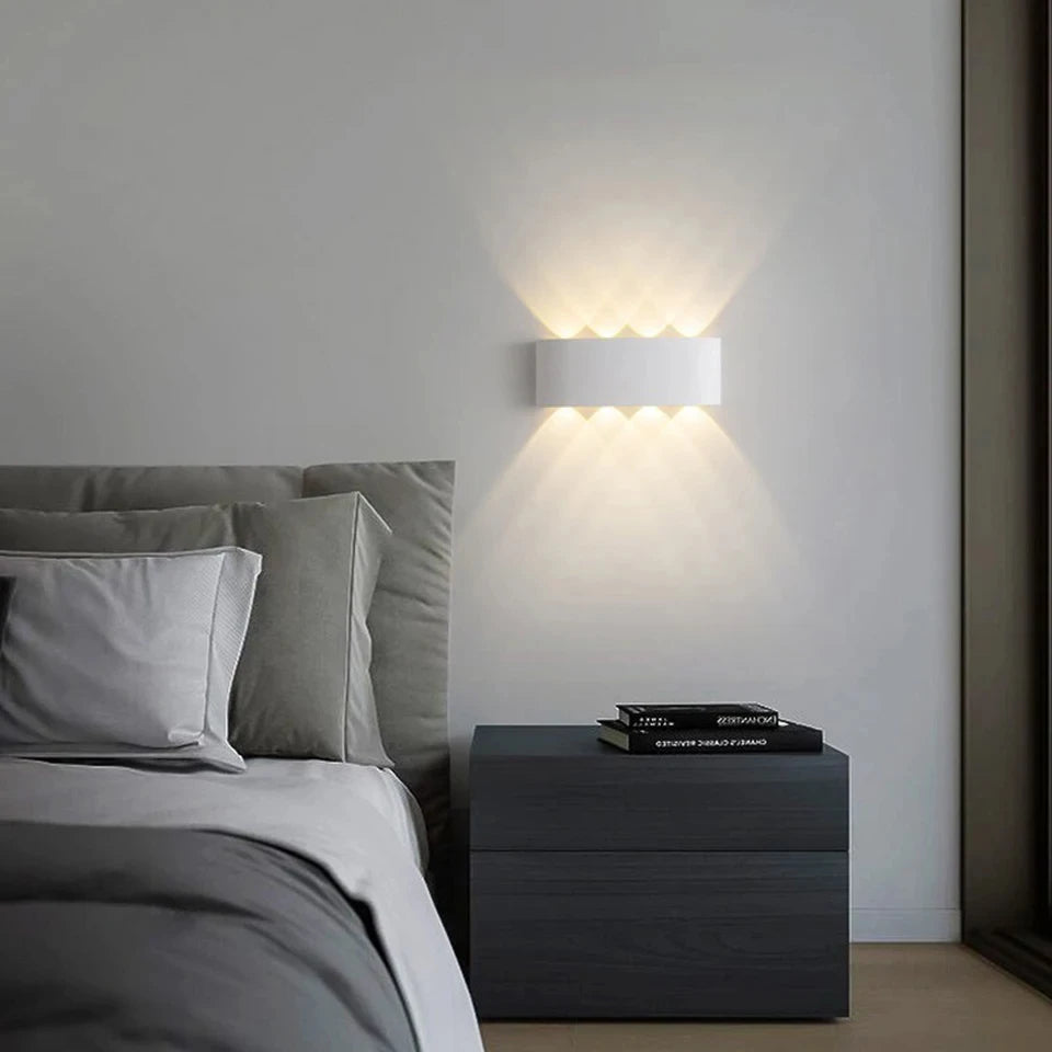 LED Wall Lamp Outdoor Waterproof IP66 Interior Wall Light 2W 4W 6W 8W 10W minimalist creative bedroom bedside lamp