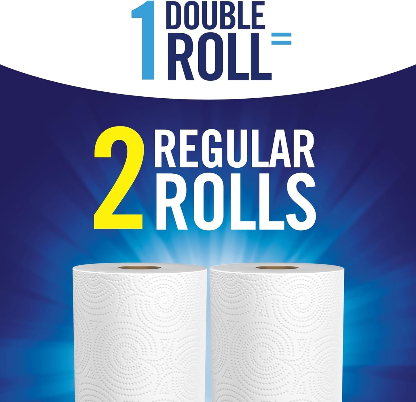 Pick-A-Size Paper Towels, 6 Double Rolls = 12 Regular Rolls, Everyday Value Paper Towel with Full and Half Sheets