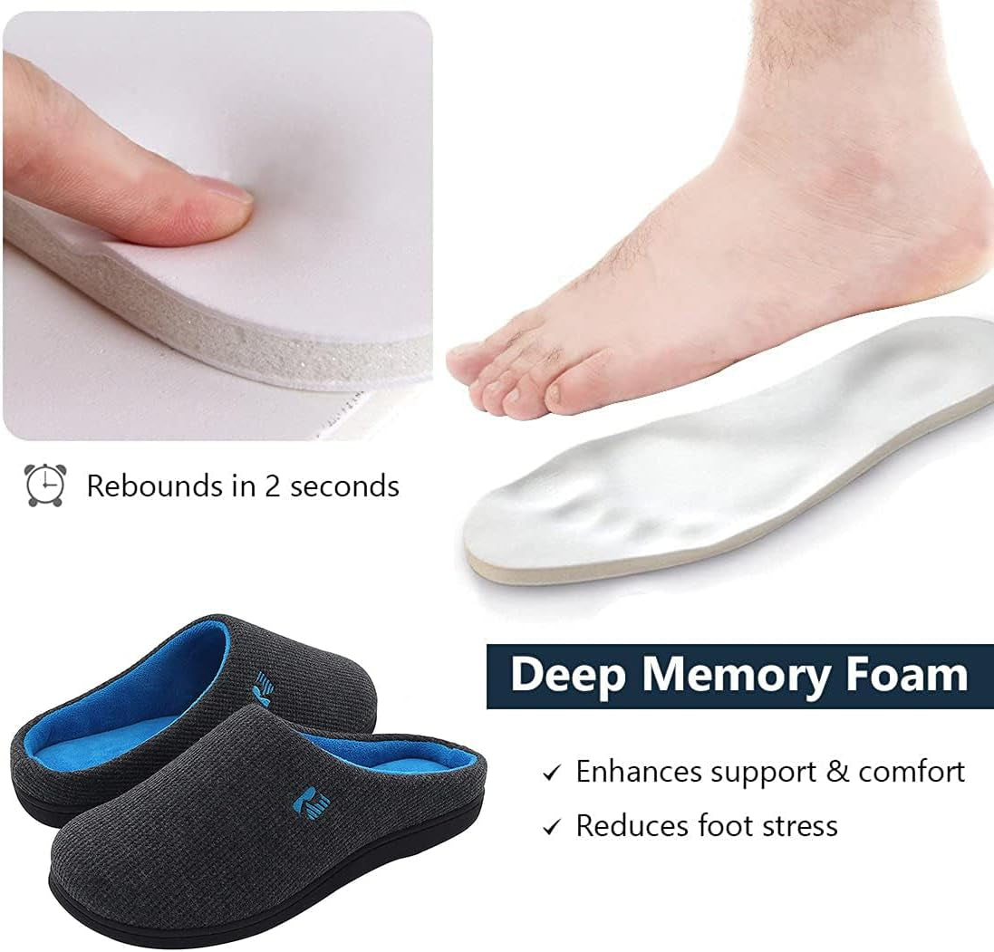 Men'S Original Two-Tone Memory Foam Slipper