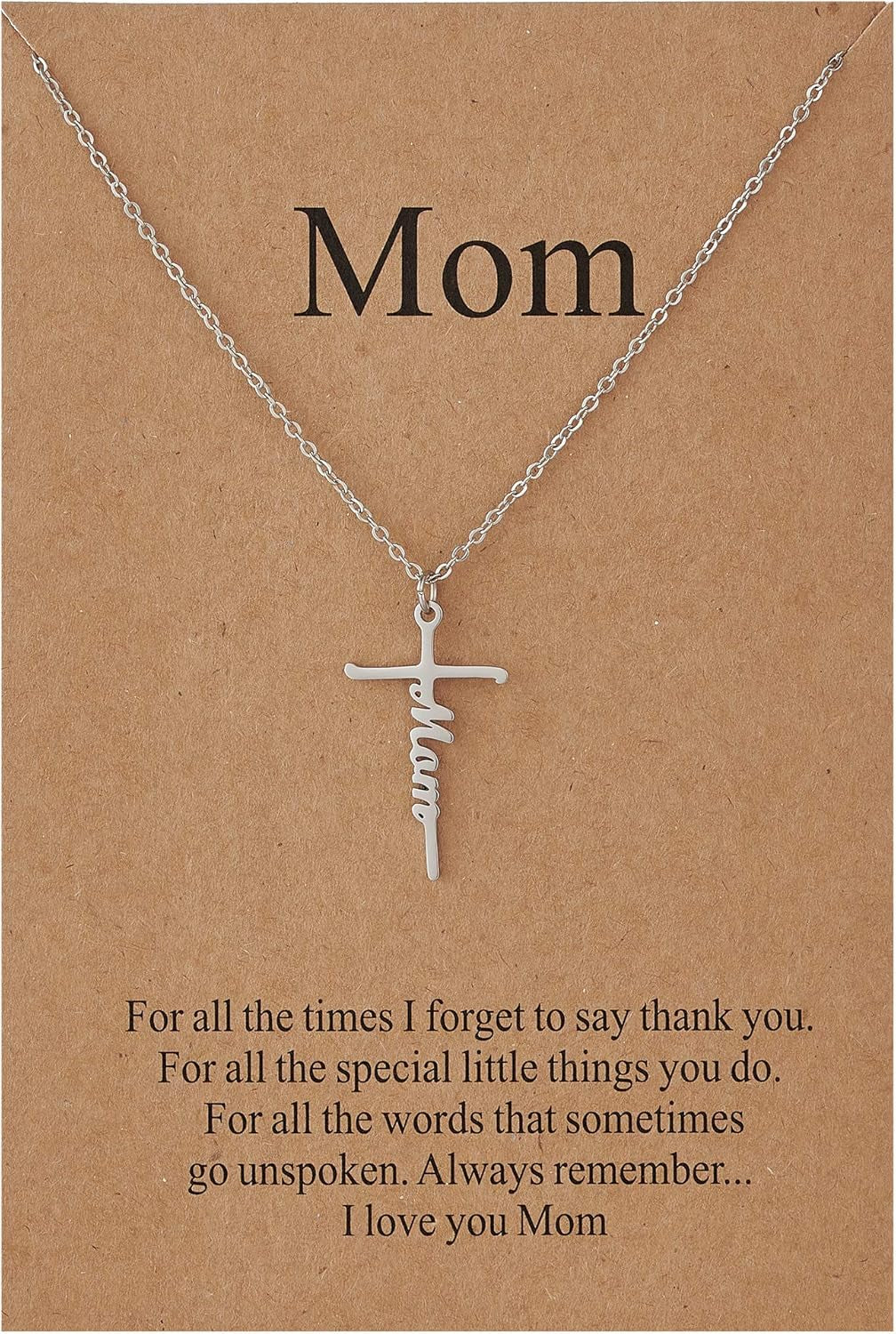 Faith Cross Necklace for Women Religious Gifts for Women Christian Jewelry Gifts for Women