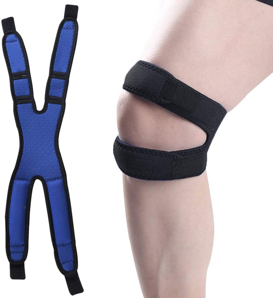 Knee Strap BESTZY Patella Knee Strap Knee Pain Relief Adjustable Neoprene Knee Strap for Running, Soccer, Basketball, Volleyball, Outdoor Sport