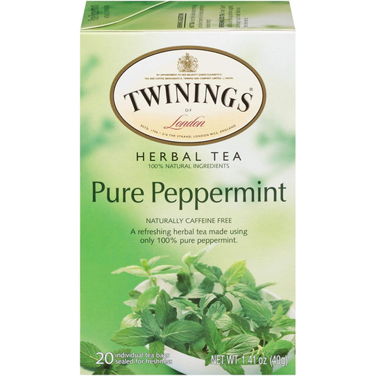of London Pure Peppermint Herbal Tea Bags, 20 Count (Pack of 1)