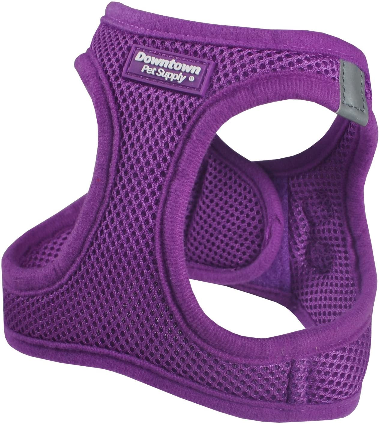 Downtown Pet Supply - Dog Harness for Small, Medium and Large Dogs No-Pull - Step in Dog Harness - Padded Mesh Fabric Dog Vest with Reflective Trim, Velcro and Buckle Straps