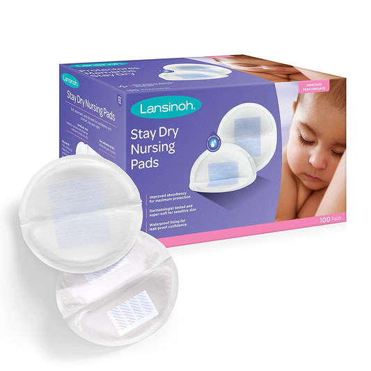 Stay Dry Disposable Nursing Pads for Breastfeeding, 100 Count