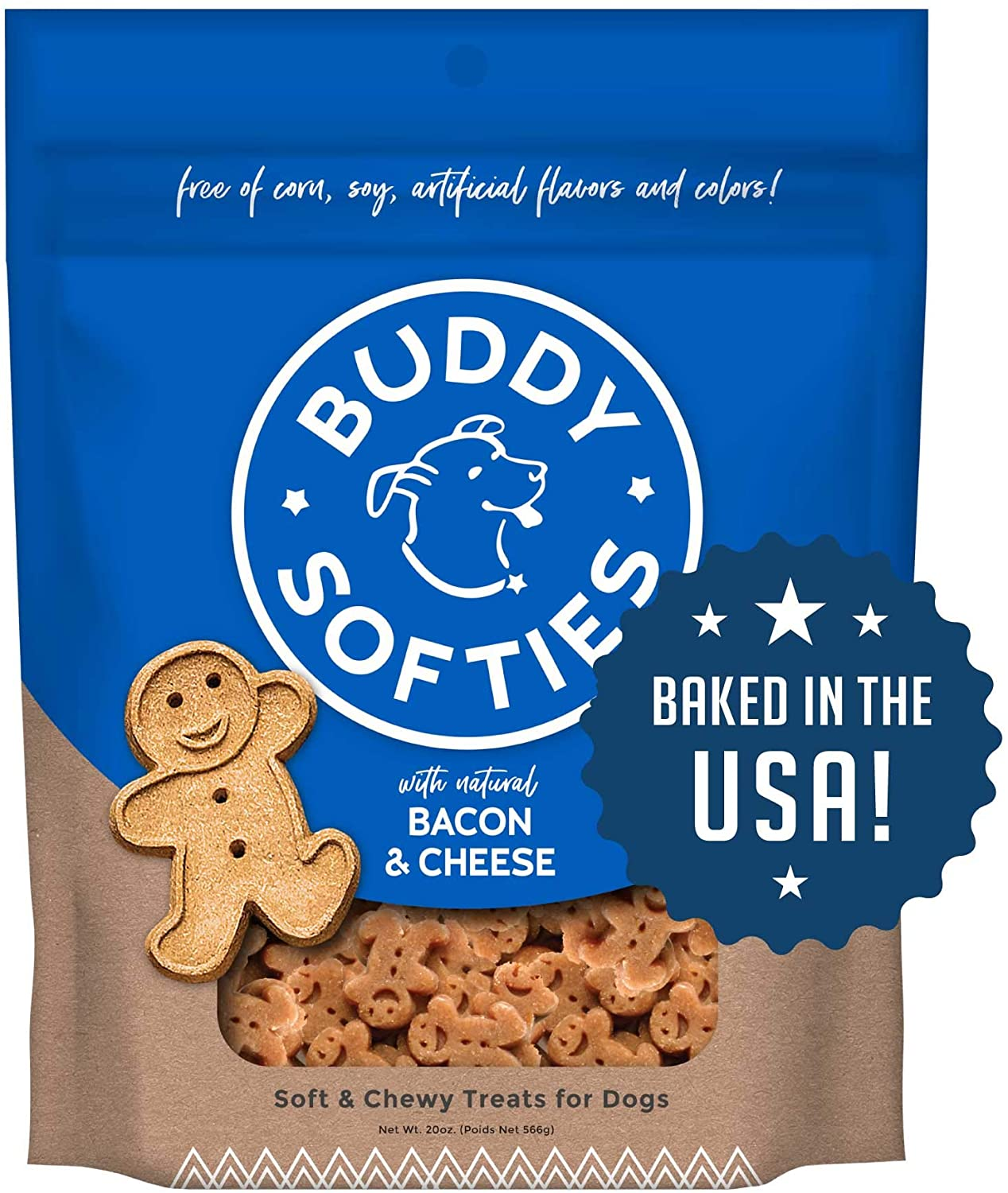 Cloud Star Soft & Chewy Buddy Biscuits - Peanut Butter Flavor - 6Oz.