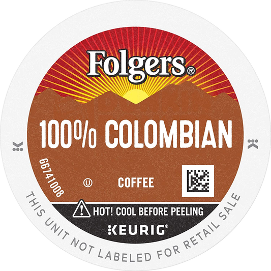 100% Colombian Medium Roast Coffee, 72 Keurig K-Cup Pods, 12 Count (Pack of 6)