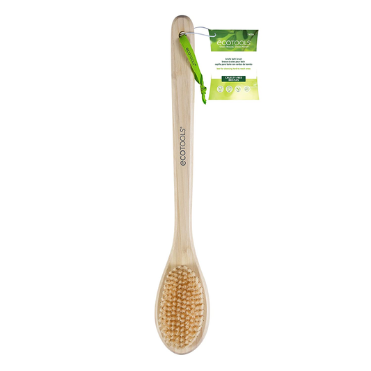 Soft Bristle Bath Brush, Long Handle Shower Brush, Gentle Exfoliating for Back and Body