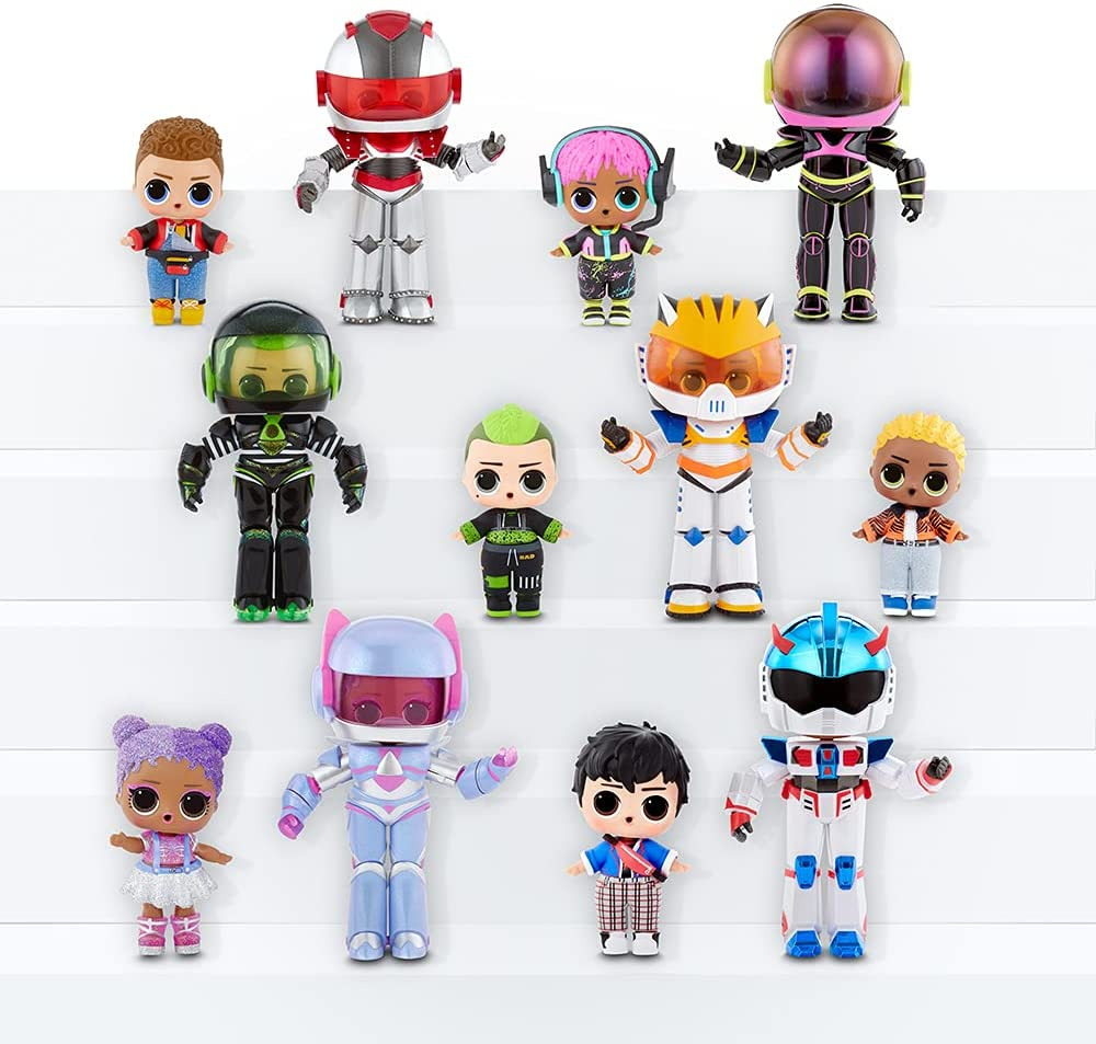 LOL Surprise Boys Arcade Heroes Action Figure Doll with 15 Surprises Including Hero Suit and Boy Doll or Ultra-Rare Girl Doll, Shoes, Accessories, Trading Card | Kids Age 4-15 Years