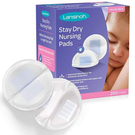 Stay Dry Disposable Nursing Pads for Breastfeeding, 200 Count (Pack of 1)