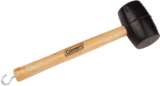  Rubber Mallet with Tent Peg Remover