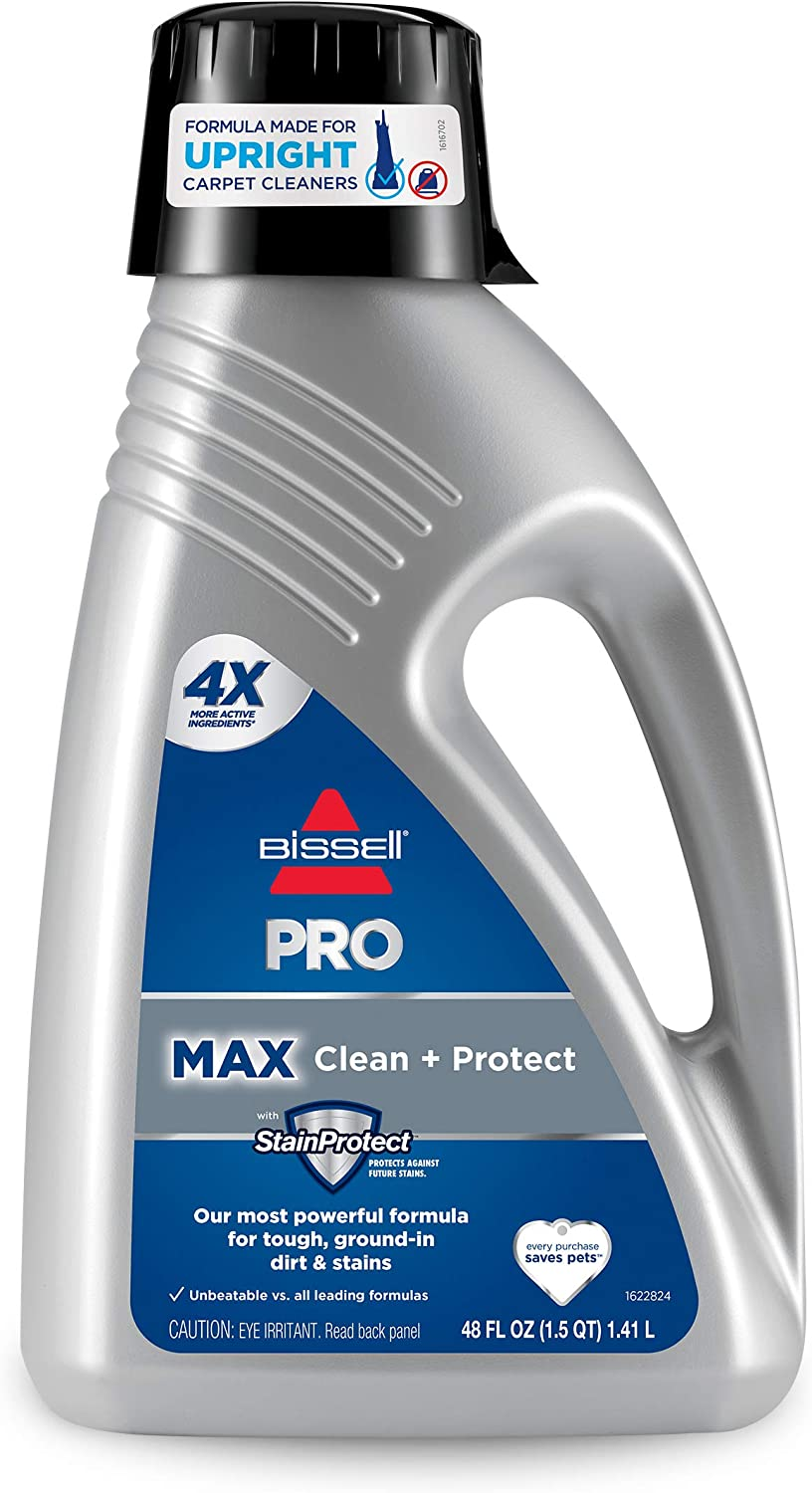 78H63 Deep Clean Pro 4X Deep Cleaning Concentrated Carpet Shampoo, 48 Ounces - Silver